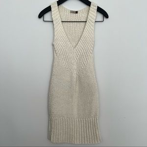 ARITZIA • Wilfred Sleeveless V-Neck Knit Dress